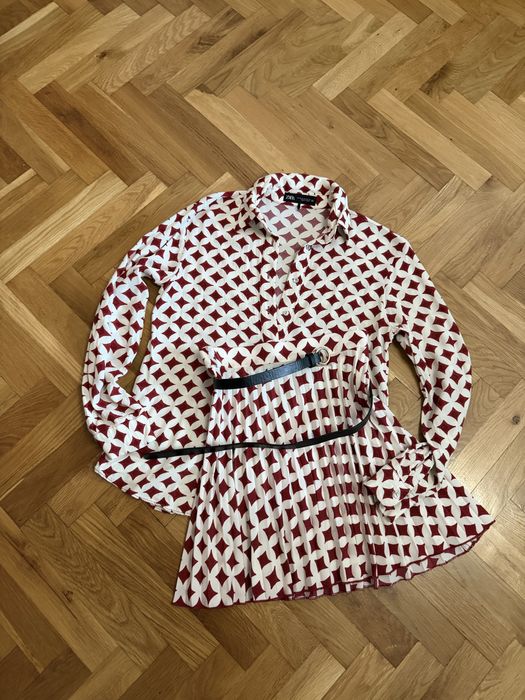 Komplet Zara xs spódnica i koszula we wzory