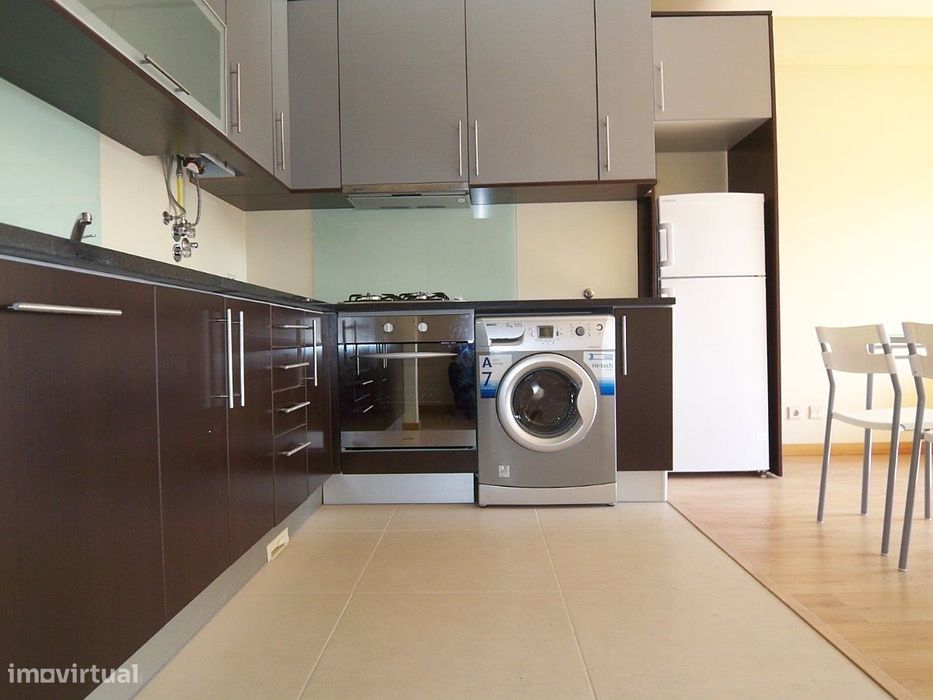 Apartamento T1 para arrendar, mobilado e cozinha equipada em Gualtar