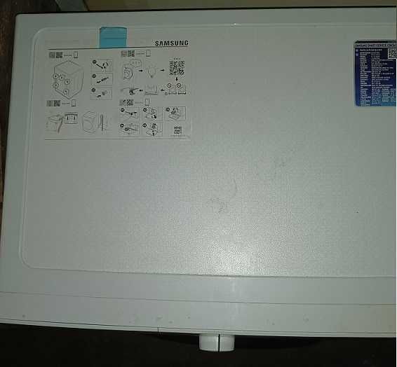 Pralka Samsung Slim WW70T304MBW/EO 7 kg wsadu 1400 obr/min- uszkodzona