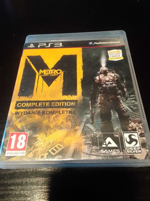 Metro Last Light Ps3 gra na Playstation 3