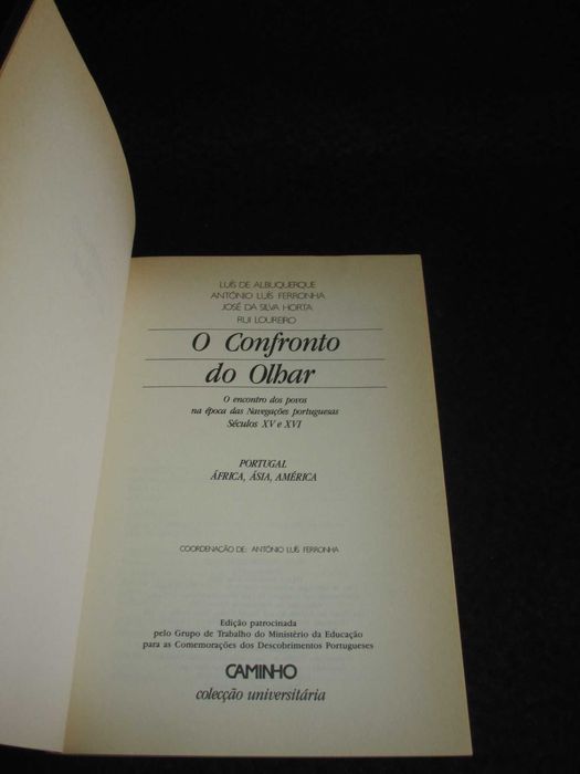 Livro O Confronto do Olhar Luís de Albuquerque