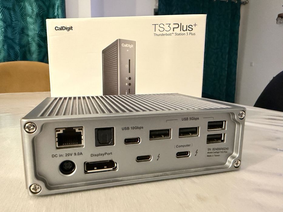 Caldigit TS3 Plus - Dock Thunderbolt 3 - como nova
