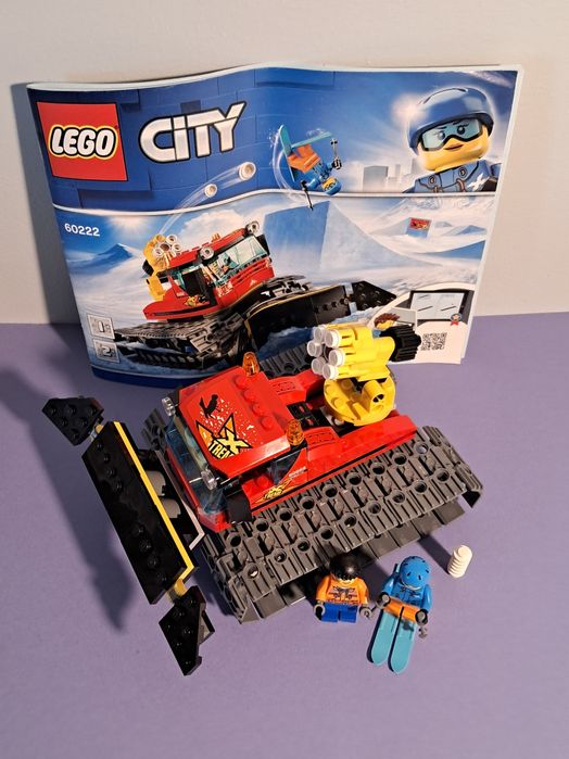 LEGO® 60222 City - Pług gąsienicowy kompletny z instrukcją