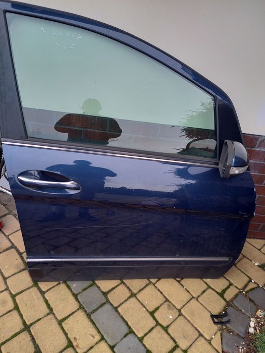 Drzwi przednie prawe mercedes b klasa 07r lakier 375 kompletne