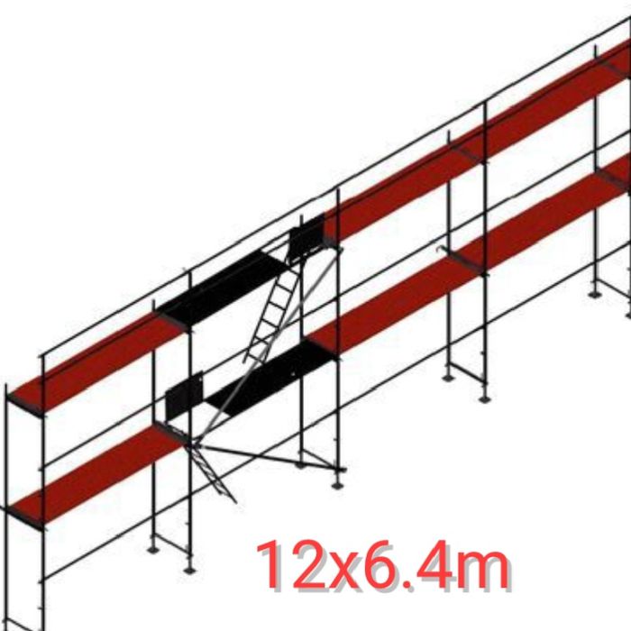rusztowanie elewacyjne 12x6.4 nowe dostępne od reki