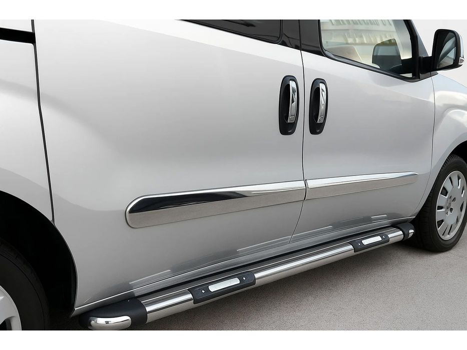 Fiat Doblo 2010+ Молдинги дверные Сarmos