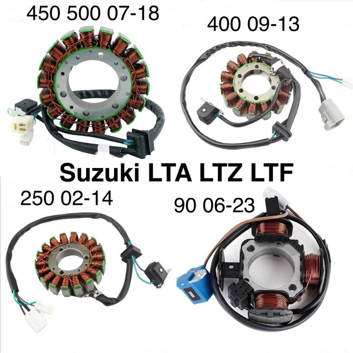 Магнето Suzuki GSXR GSX-R VStrom DL AN DRZ DR RM LTA LTZ LTF VL VN  Підбір Діагностика Перемотка