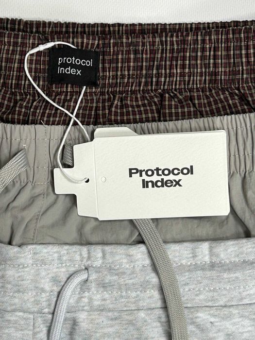 Штани Project GR 3 пояса Protocol Index gray сірі штаны спортивки
