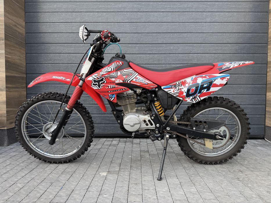 HONDA CRF100F, на реєстрації