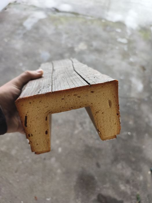 Viga decorativa carvalho 4metros