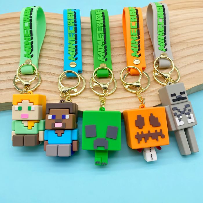 Zawieszka Breloczek do kluczy lub torebki Minecraft Idealny na Prezent