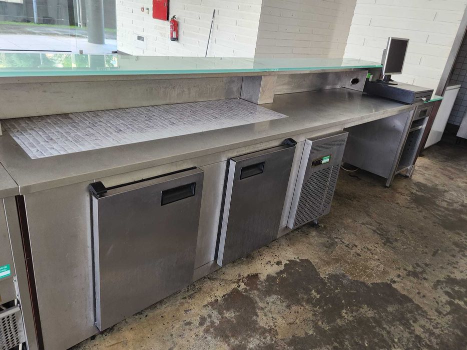 Balcão Refrigerado Wengue - RECONDICIONADO
