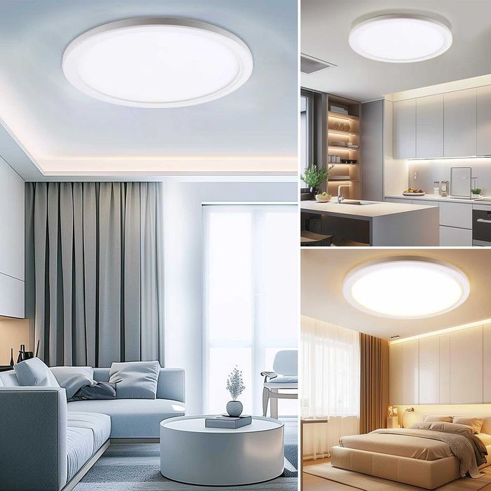 DA LIGHT Lampa sufitowa Plafon LED płaska dal 1180 24w