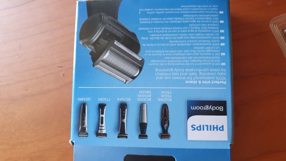 Lâmina/cabeça phillips bodygroom nova