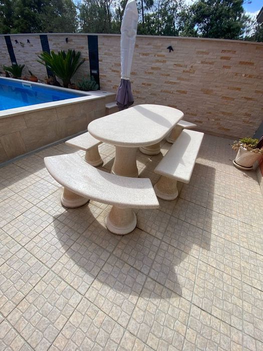 Messa em pedra em bom estado