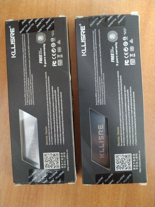 Оперативна пам'ять. Ddr4 (8,16,32). Ddr3  4,8