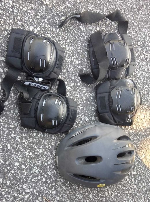 Patins em linha usados