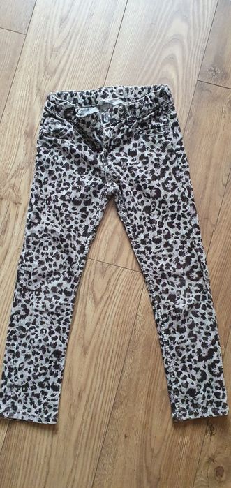 Spodnie dla dziewczynki H&M r.122
