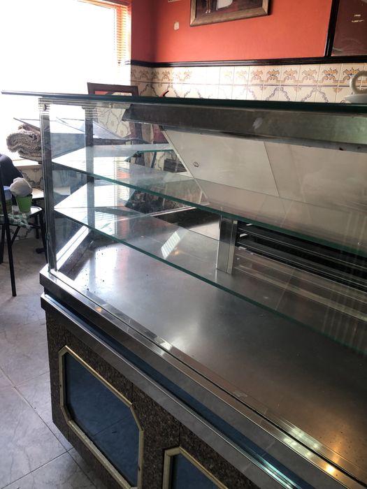 Balcão de Café/Bar em Inox e granito