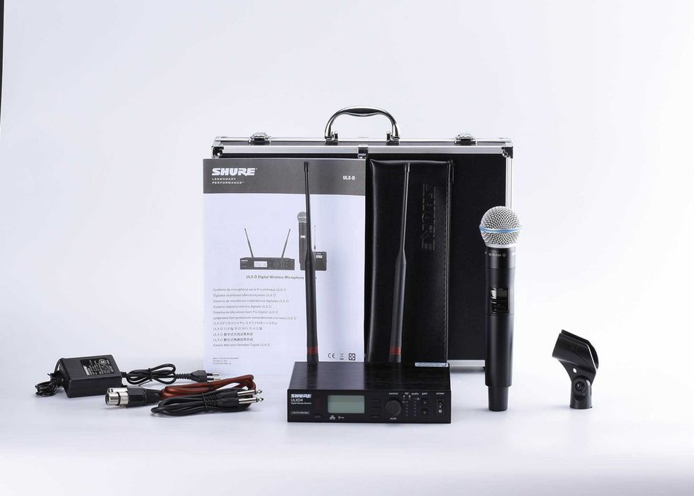 Радіосистема SHURE ULXD BETA 58A мікрофон (pgx blx slx glxd sm58 qlxd)
