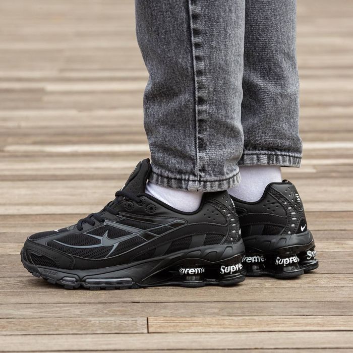 БЕЗ ПРЕДОПЛАТ ‼️Supreme x Nike Shox Ride 2 SP Black / Найк Шокс Супрім