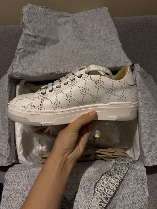 Philipp Plein кросівки білі