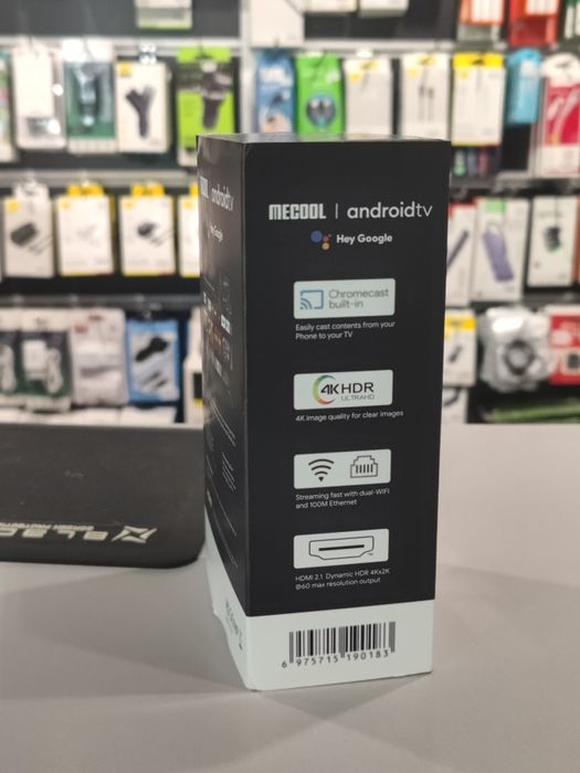 Xiaomi Mi TV Box S 4k 3rd Gen Смарт приставка. MDZ-32-AA