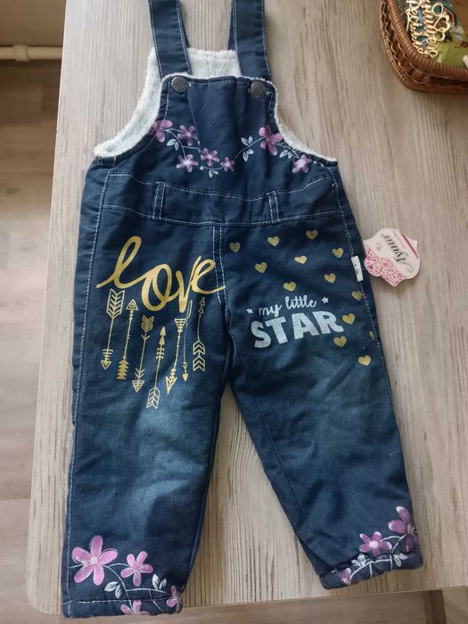 Продам новый джинсовый комбинезон