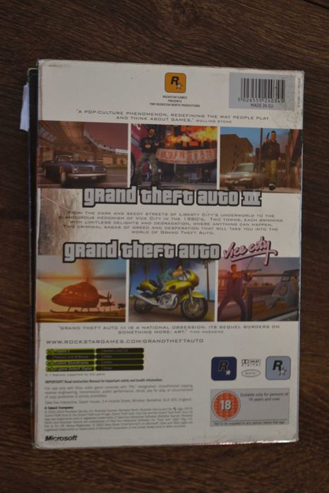 Grand Theft Auto  Double Pack  XBOX