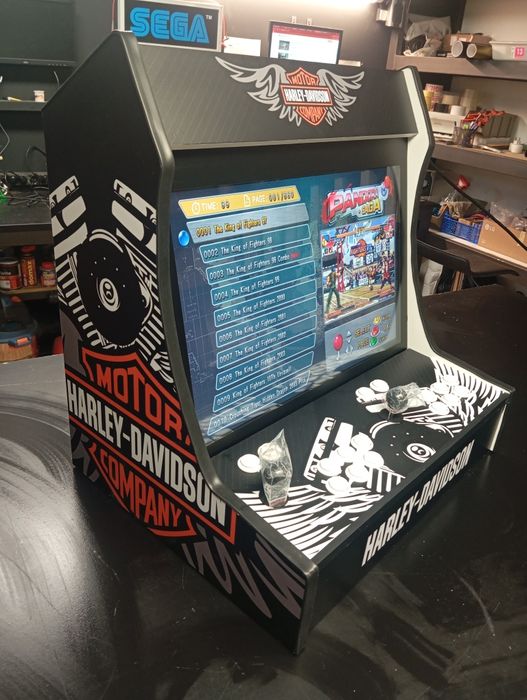 Arcade Bartop Harley Davidson