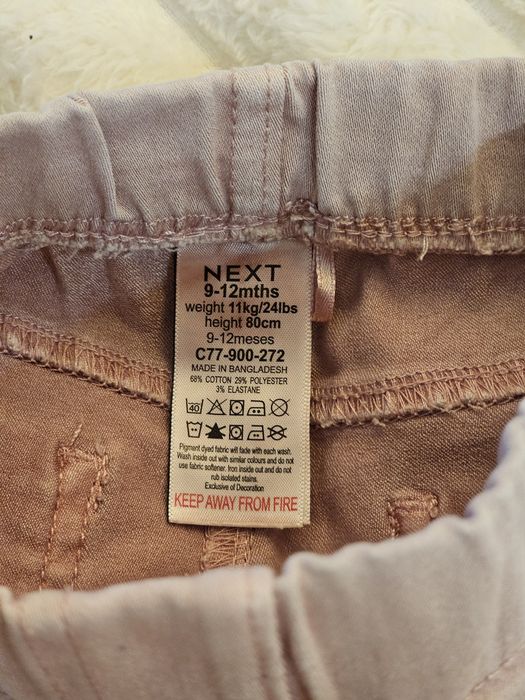 Штани для дівчинки 74-80