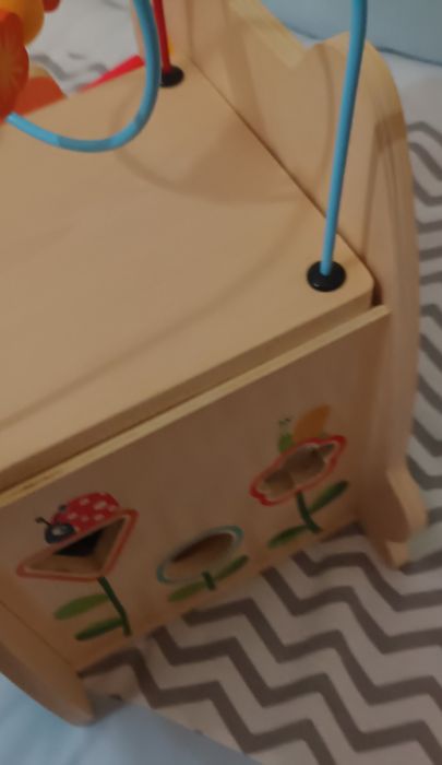 Caixa Madeira montessori NOVO brinquedo