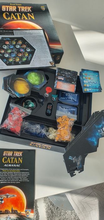 Star Trek Catan como novo