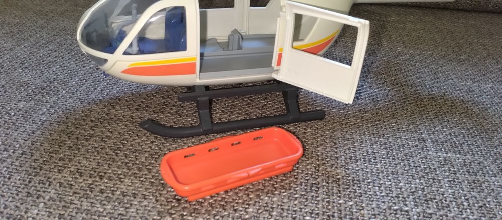 Helicóptero resgate Playmobil