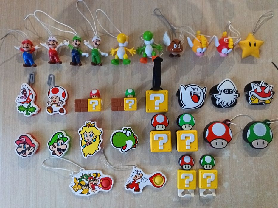 Cała kolekcja Mario Kinder Joy