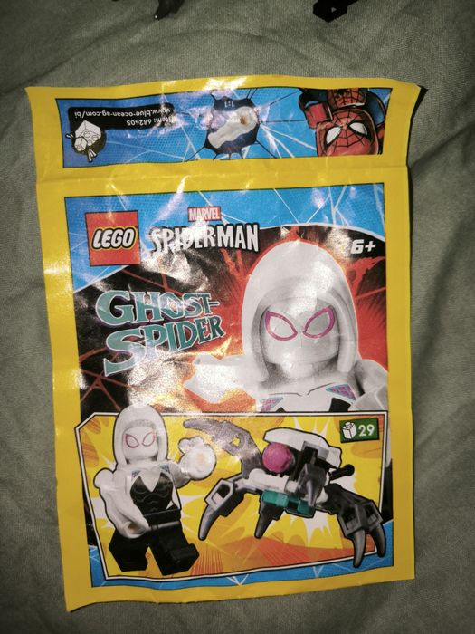 Lego Marvel Spiderman ghost Spider