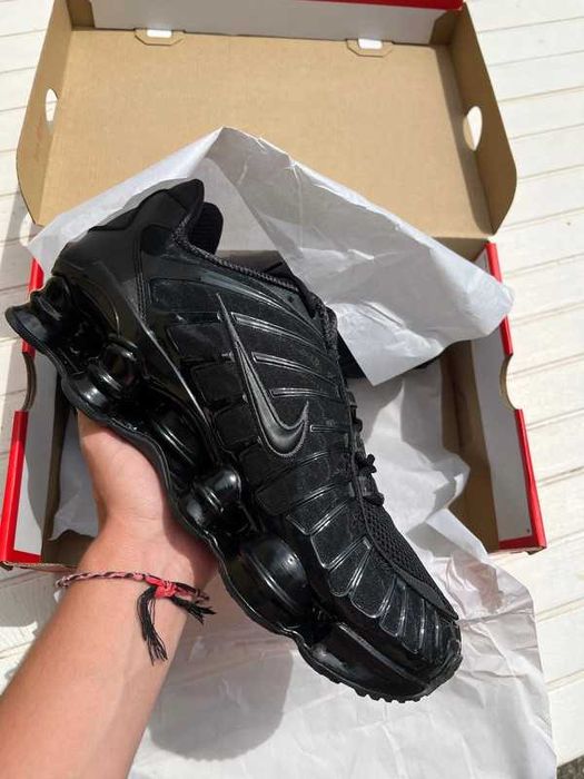 Buty sportowe Nike_Shox_TL_Black_Metallic_Hematite R.38