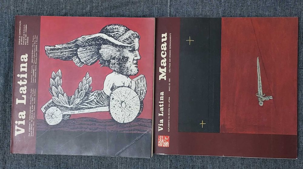 Via Latina Forum Confrontação Ideias+Suplemento Macau 1991