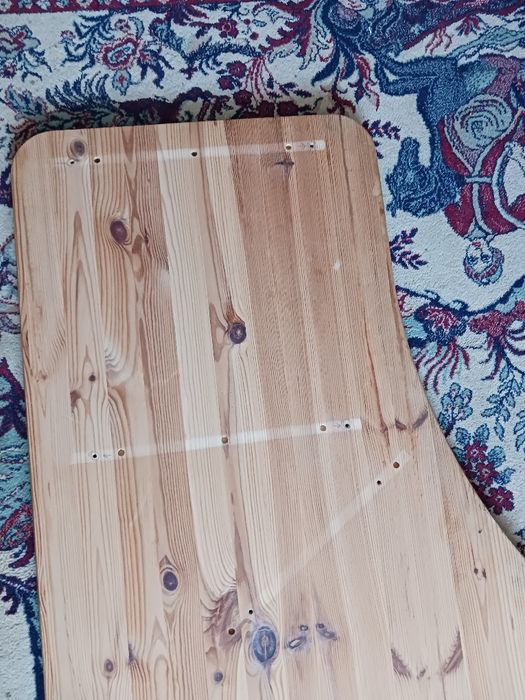 Blat od biurka sosnowego .