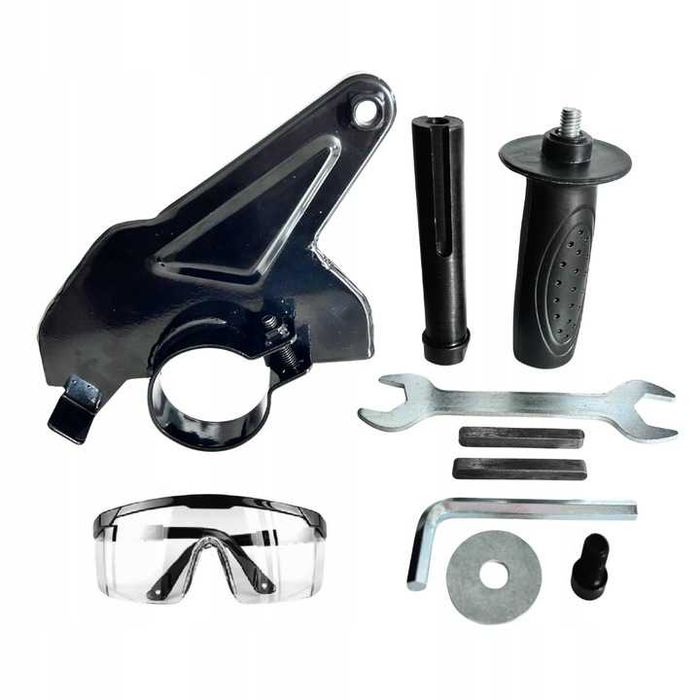 Satyniarka przystawka do szlifierki kątowej m14 do satynowania metalu