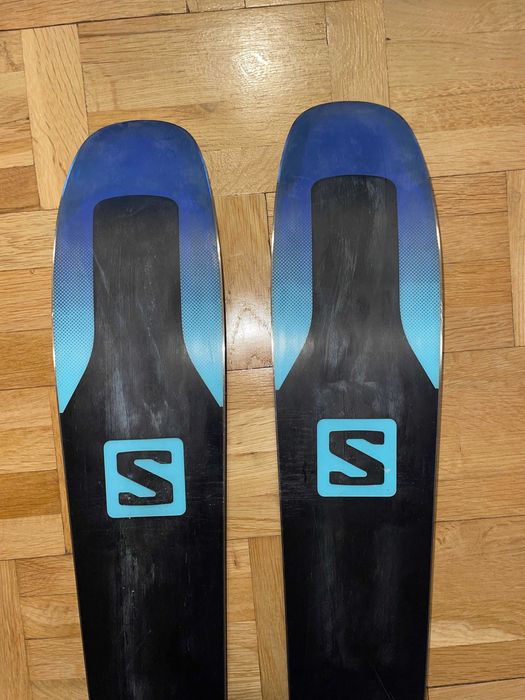 Narty All Mountain Salomon QST Lux 92 - 161 cm -  bez wiązań