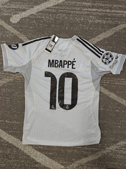 Domowa koszulka Real Madryt 25/26 Super Jakość, nr 10 Mbappe rozmiar M