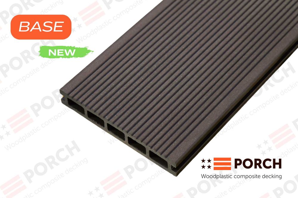 Композитна терасна дошка Porch Base. Імпорт для приватного простору.