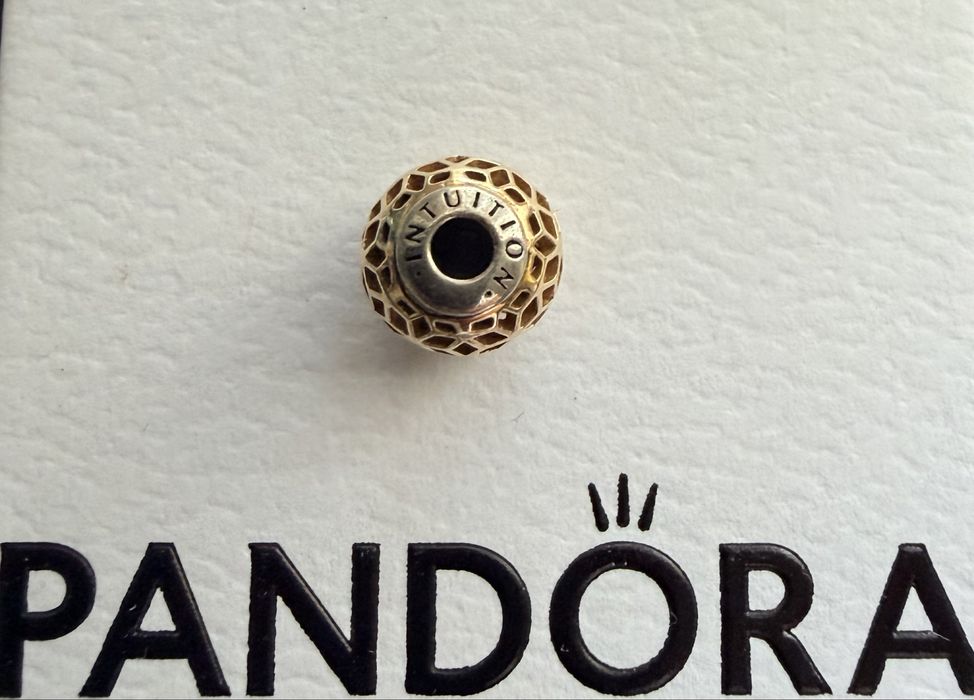 PANDORA ESSENCE Intuicja oryginalny 14k złoty charms 585G