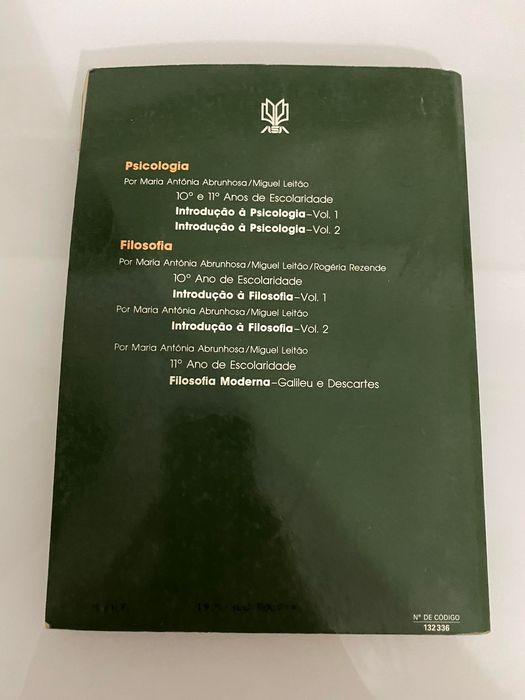 Introdução à Filosofia 10.º Ano - Volume 1