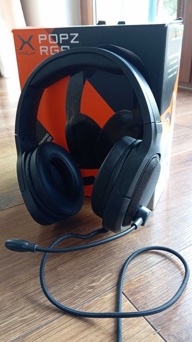 Słuchawki Gamingowe KRUX POPZ RGB