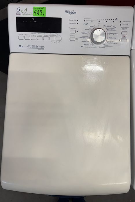 WYPRZEDAŻ! 6 miesięcy gwarancji/używana pralka Whirlpool 6,5kg