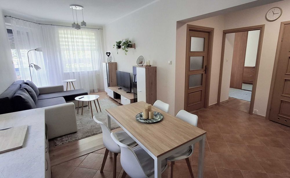 Komfortowe mieszkanie 3 pokoje | gotowe do zamieszkania | zamknięte osiedle | zieleń | parter | cegła