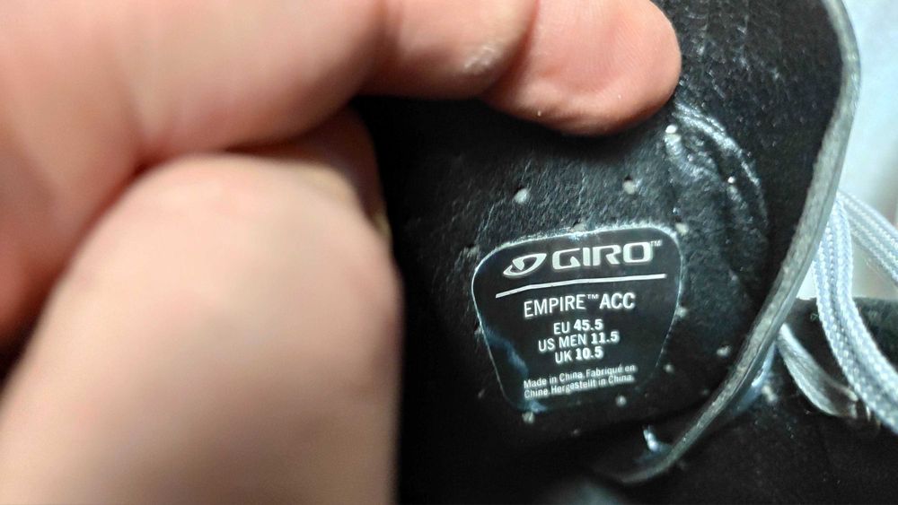 Велотуфлі Giro Empire ACC 45.5 RRP 300$