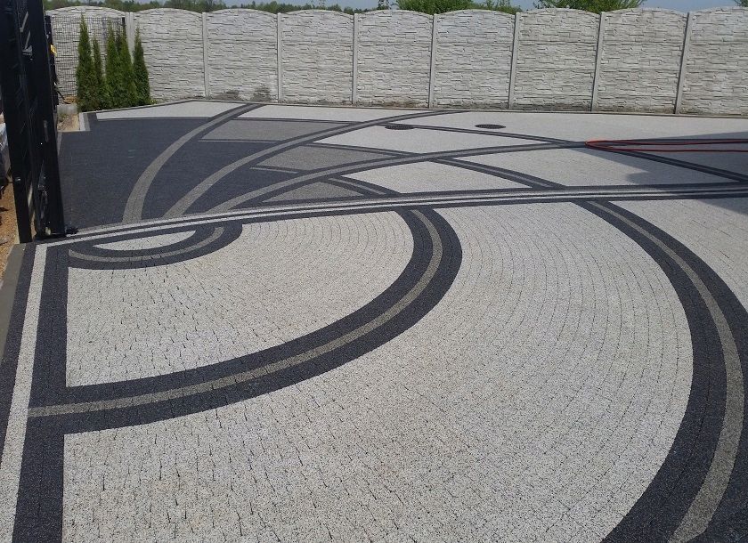 Kostka brukowa płukana drobnoziarnista Ideo Bianka Inez Ardo Ritmo POL